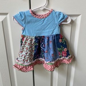 Matilda Jane 3-6 month dress and bloomers